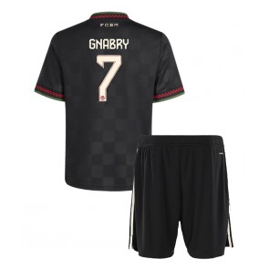 Bayern Munich Serge Gnabry #7 Tredjetrøje Børn 2025-26 Kortærmet (+ Korte bukser)